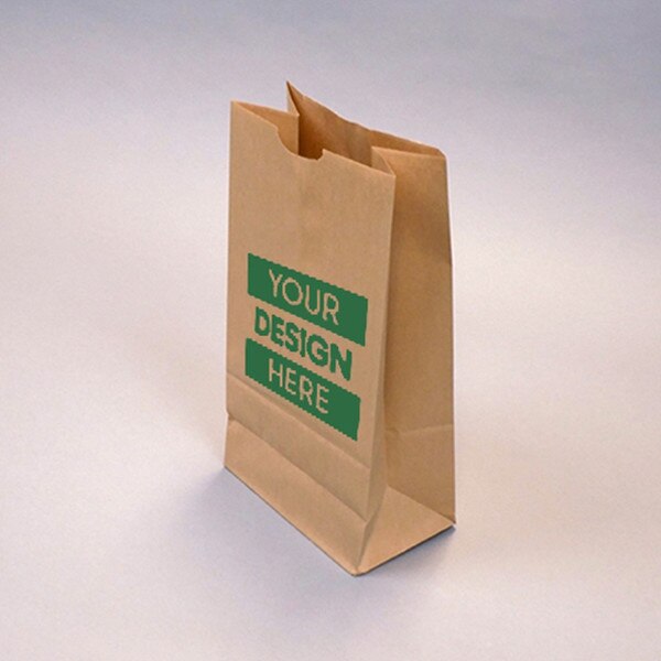 Custom-Printed Natural Kraft 10-lb